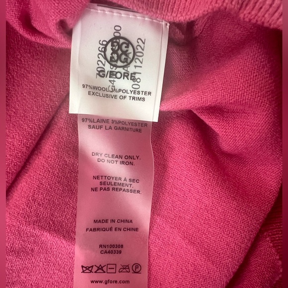NWT G/FORE‎ wool sweater - Picture 2 of 7